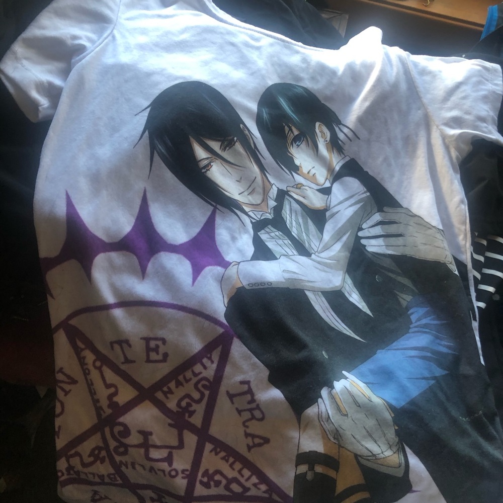 Black butler shirt